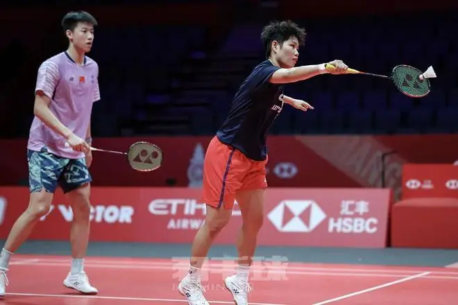 国羽队员刘雨辰黄雅琼助阵梁王组合 总决赛前开展适应性训练